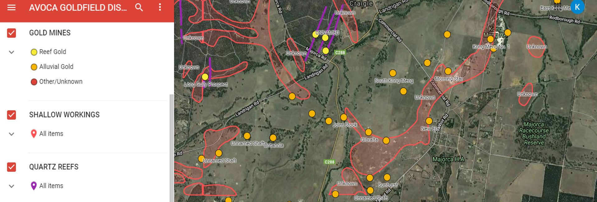 Gold prospecting guide for Ballarat Victoria